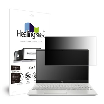 폰트리 힐링쉴드 HP 파빌리온 <b>15-cs3011TX</b> 항균 블루라이트컷 양면 정보보안 액정보호필름