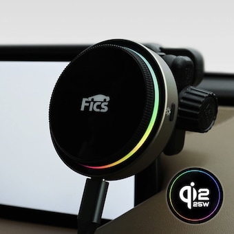 픽스코리아 픽스 Qi2.2 맥세이프 펠티어 쿨링 차량용 고속 무선충전거치대 <b>S23</b>