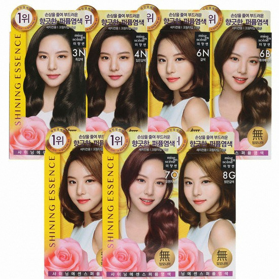 미쟝센 샤이닝 에센스 크림 컬러 (9개)_이미지