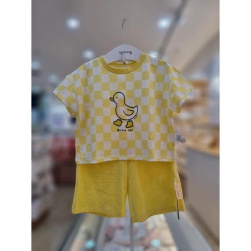 아가방 세이브존06 옐로우 체체반소상하세트 01T357L620_이미지