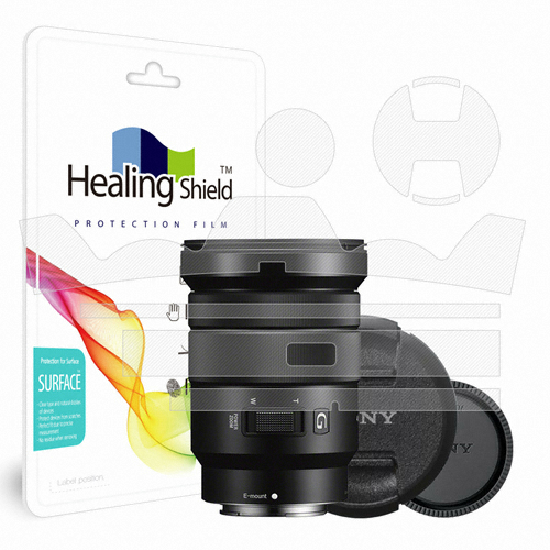 폰트리 힐링쉴드 SONY E PZ 18-105mm F4 G OSS용 무광 외부보호필름 세트_이미지