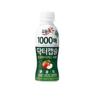 빙그레 요플레 닥터캡슐 1000배 프로바이오틱스 사과 130ml (24개)