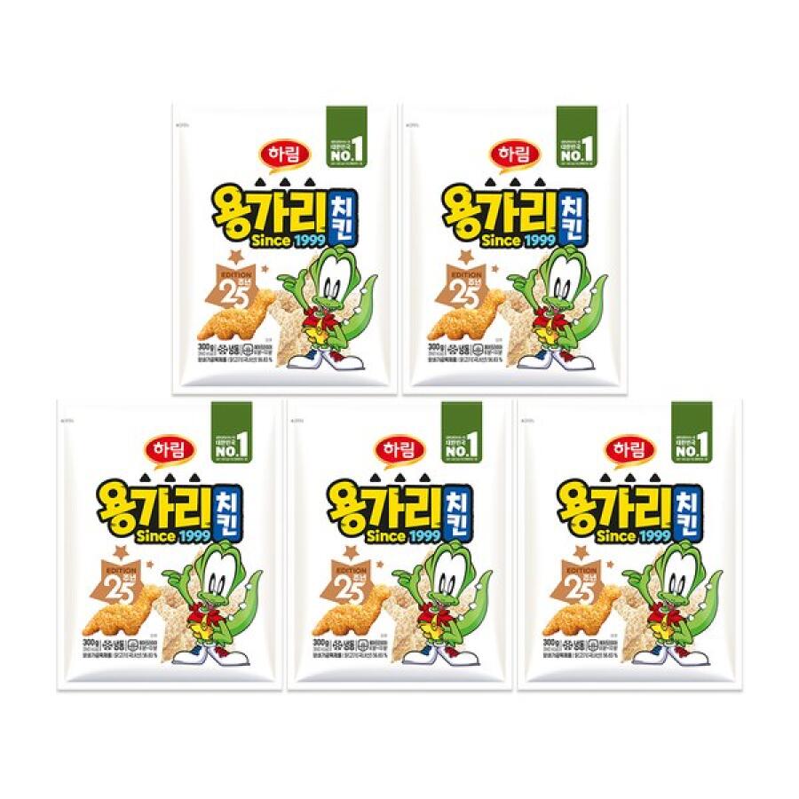 하림 용가리 치킨 300g (5개)_이미지