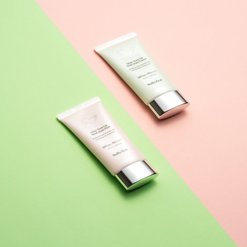 글로우 광채 톤업 유기자차 백탁없는 수분감 선크림 50ml