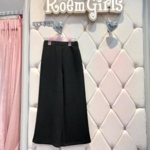 로엠걸즈 아동 DP01 네오플랸 와이드퍈츠 네오 플랜 와이드팬츠 RGTM24_이미지