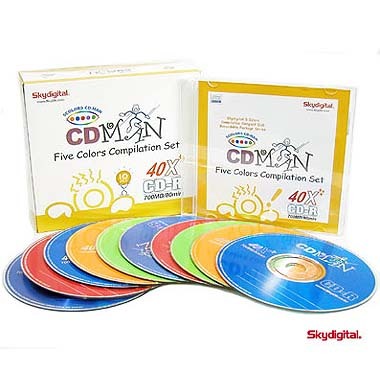 ��ī�̵���Ż CD-R CD-MAN 700MB 40x ����