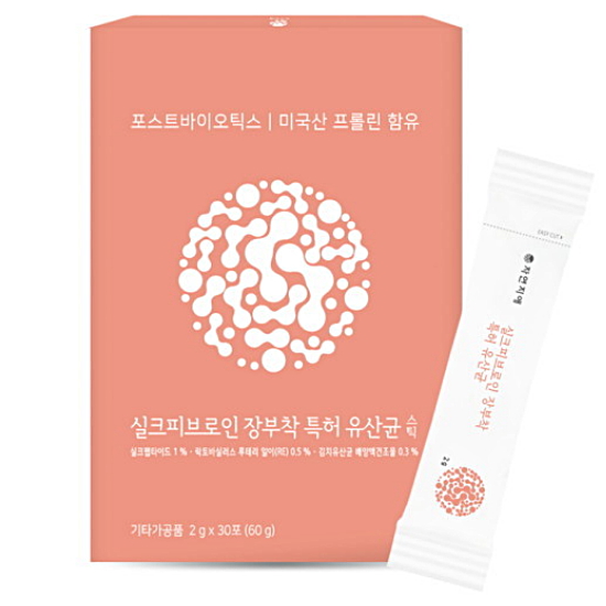 자연지애 실크피브로인 장부착 특허 유산균 30포 (6개)_이미지