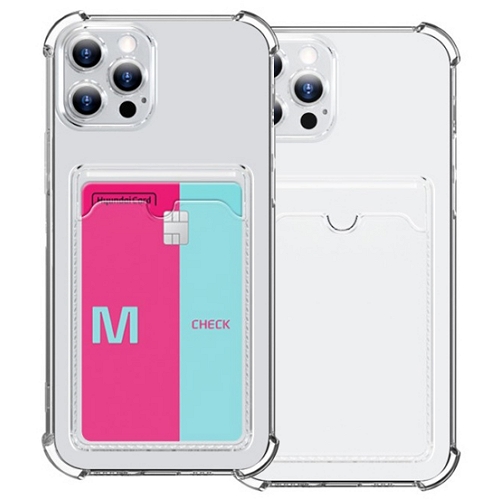 원스컴퍼니 워너프 아이폰13 프로 맥스 몬드몬드 아머 카드 포켓 투명 젤리 케이스