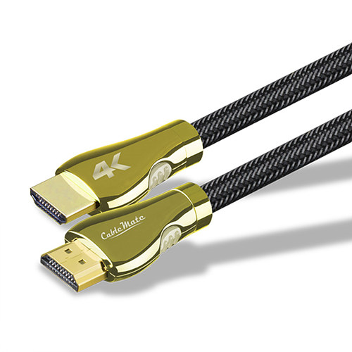 CABLEMATE HDMI 2.0v HQ 골드 최고급형 OFC 케이블 (10m)_이미지