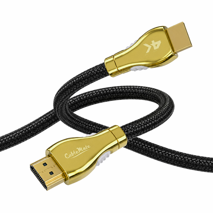 CABLEMATE HDMI 2.0v HQ 골드 최고급형 OFC 케이블 (10m)_이미지