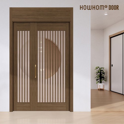 하우홈 오리엔탈 간살 비대칭 중문