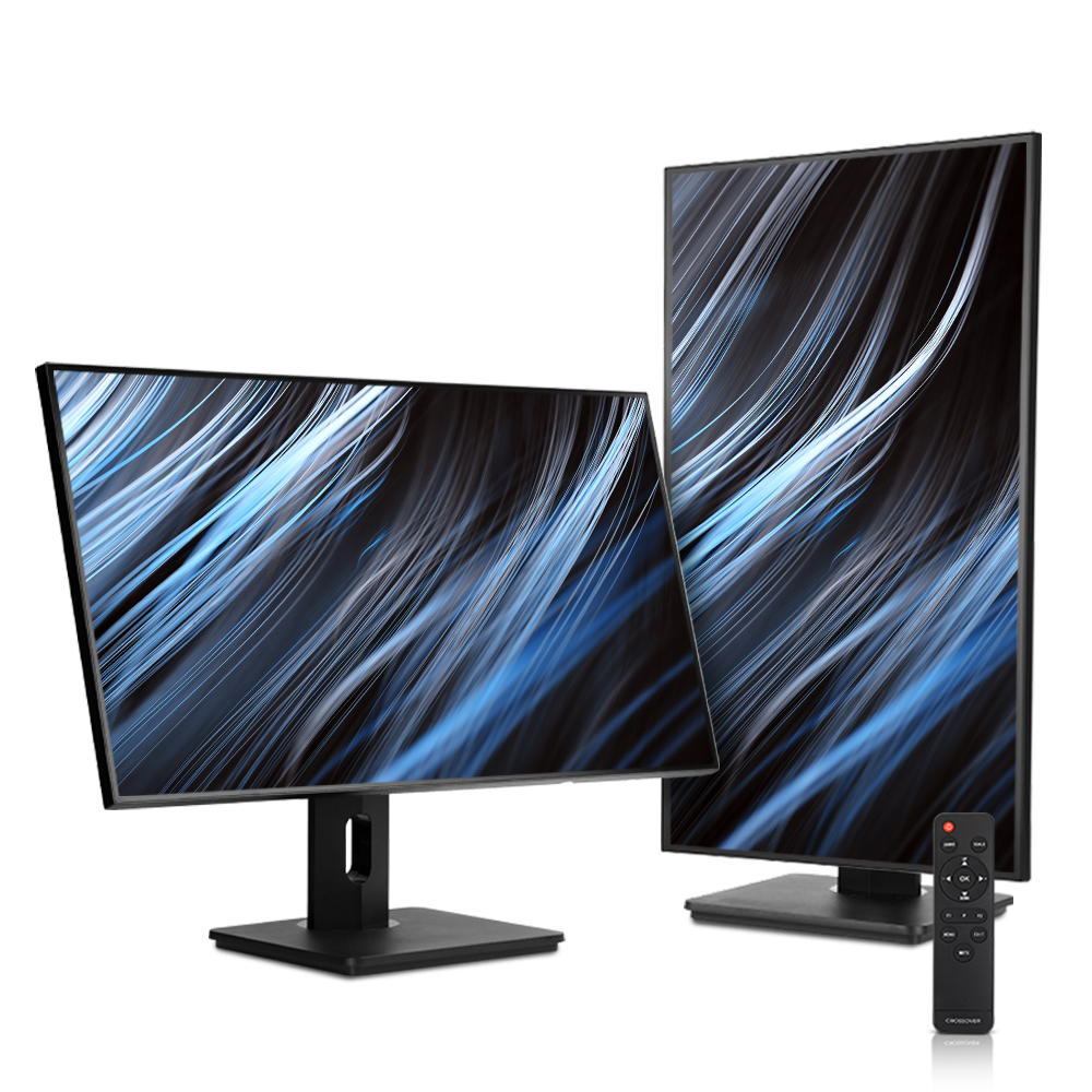 크로스오버 27UL997 USB-C 4K UHD 4면 보더리스 멀티스탠드_이미지