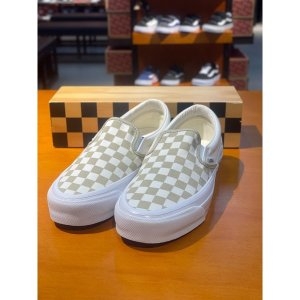 남여공용 스니커즈 Lx 프리미엄 체커보드 슬립온 98 베이지 VN000D5AEQB