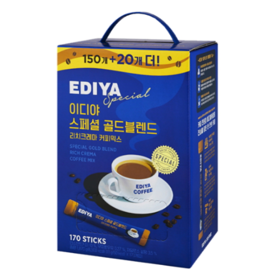 이디야 스페셜 골드 블렌드 리치크레마 170개입 (2개)