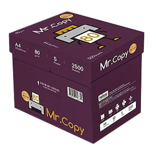 무림제지 미스터카피 프리미엄 복사용지 A4 80g (500매)