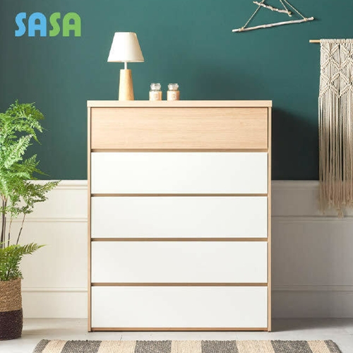 사사가구 크리 왕5단 서랍장 980