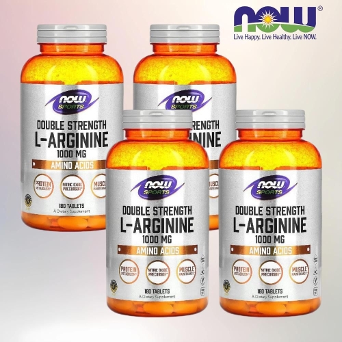 나우푸드 스포츠 L-아르기닌 1000mg 180정 (4개)