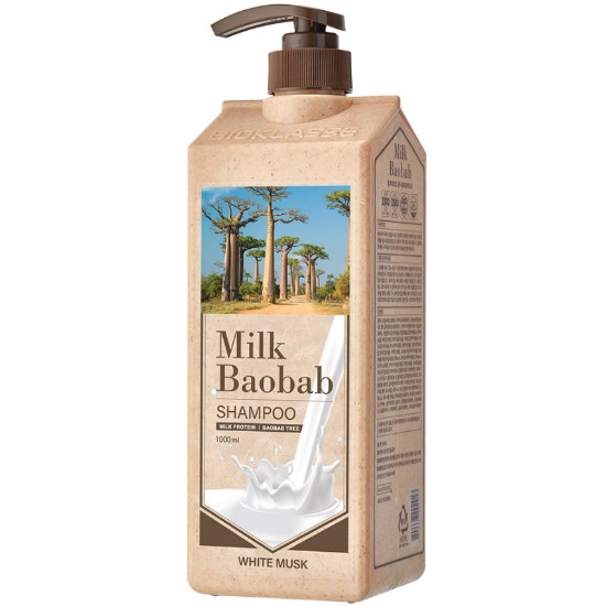 밀크바오밥 화이트머스크 샴푸 1000ml (3개)_이미지
