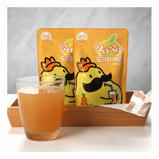아름답게그린배영농조합법인 꼬샤꼬샤 도라지 배즙 110ml 30포 (1개)_이미지