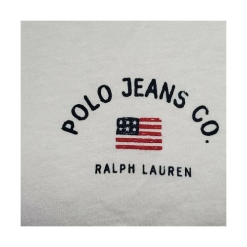 폴로 빈티지 청바지 여성 플래그 셔츠 사이즈 L 2594977_이미지