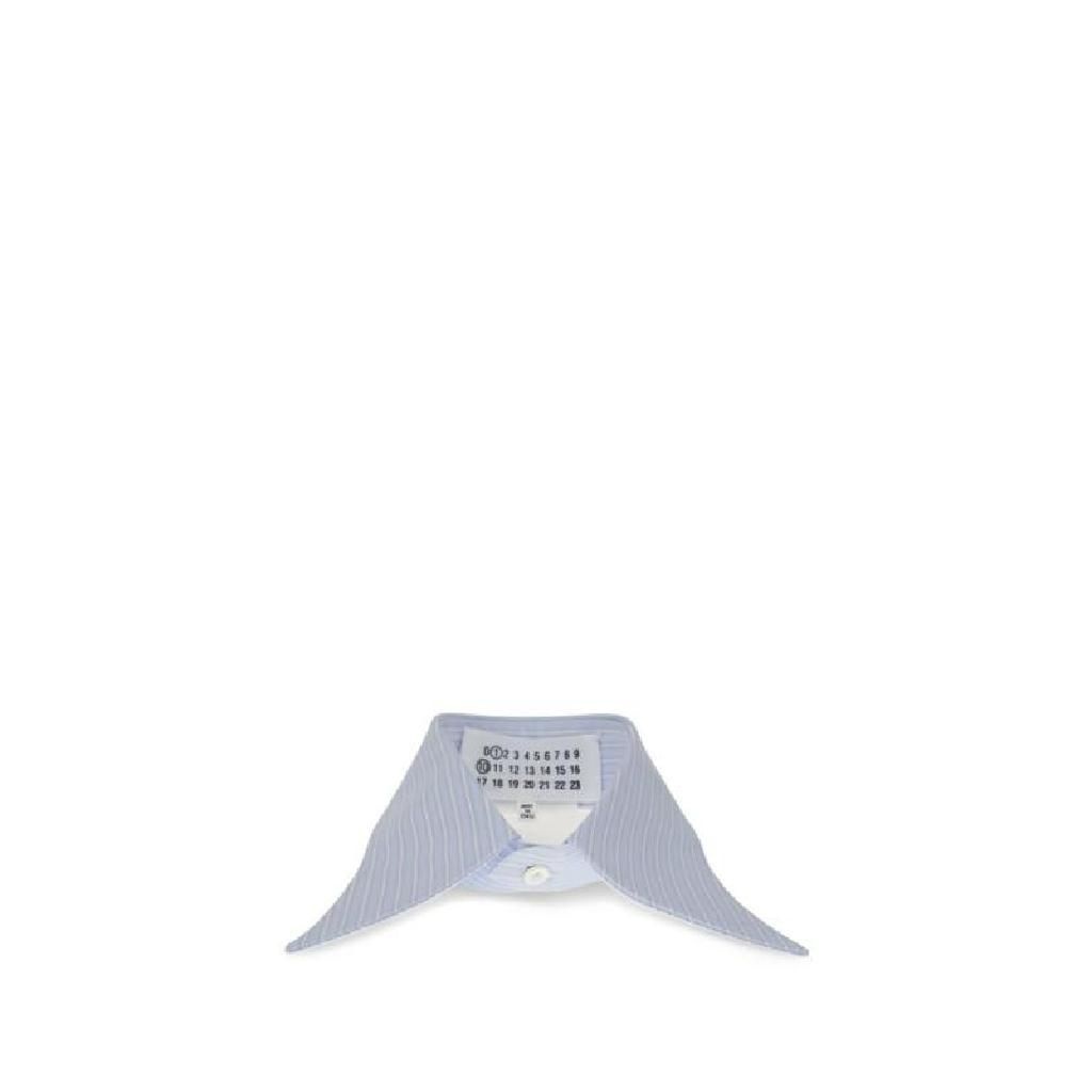 메종마르지엘라 스트라이프 칼라 S50FX0036M35529 471F T 145575044_이미지