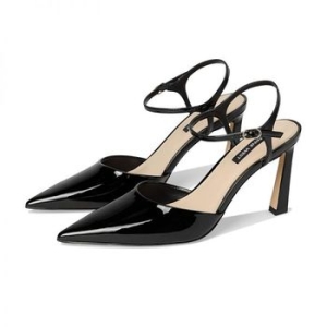 나인 West 우먼 Dres 블랙 페이턴트 787090