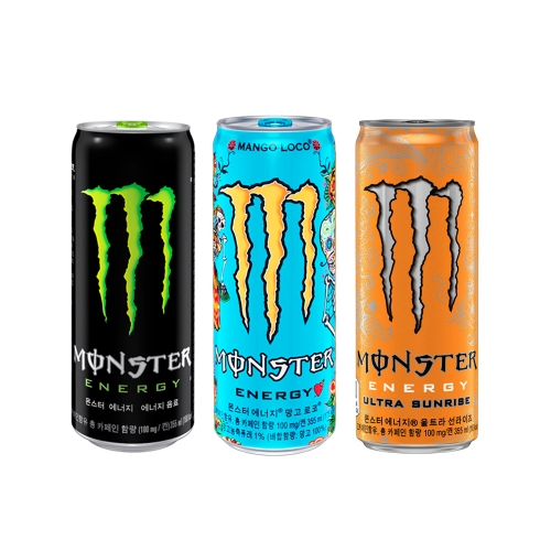 몬스터 에너지 그린 + 망고 로코 + 선라이즈 355ml