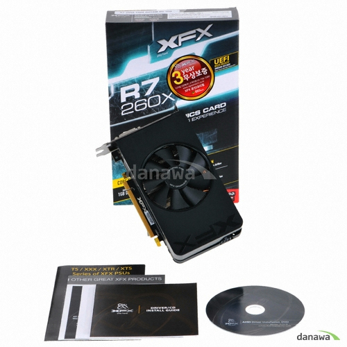 XFX �󵥿� R7 260X CORE Edition D5 1GB