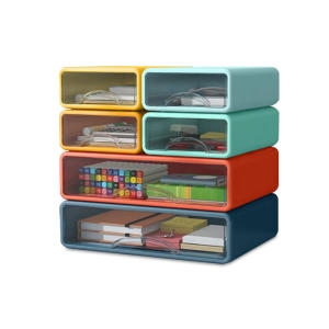 마켓플랜 세레니티 투명 수납함 세트_이미지