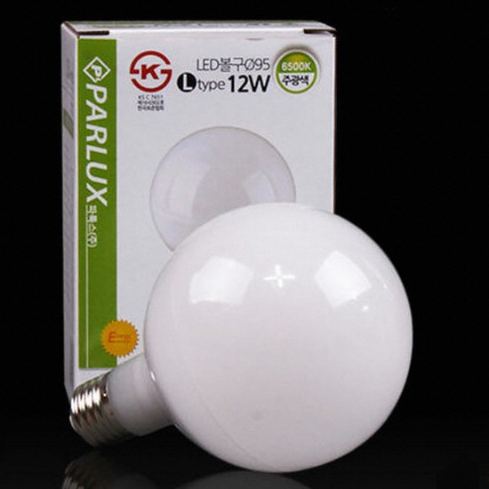 파룩스 LED 롱타입 볼전구 전구색 12W