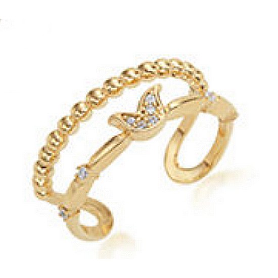 티르리르 튤리 볼 라인 브라스 반지 HRQBRPG9590M