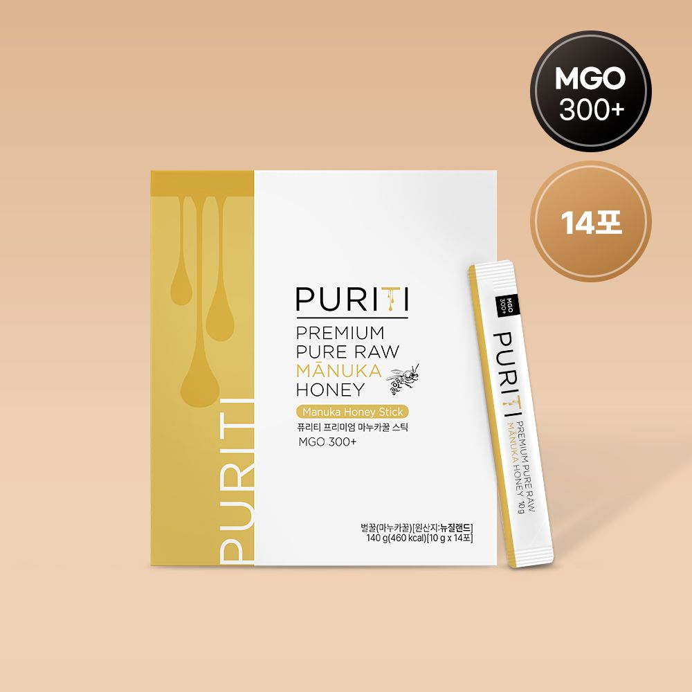 프리미엄 마누카꿀 스틱 UMF10+ MGO300+ 10g 14포