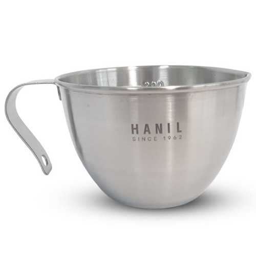 한일스텐레스 손잡이 계량 믹싱볼 250ml