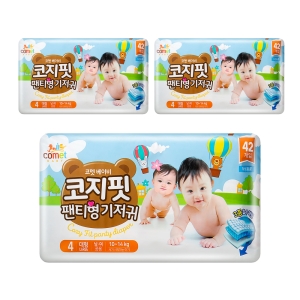 코멧 베이비 코지핏 팬티 대형 공용 (126매)_이미지