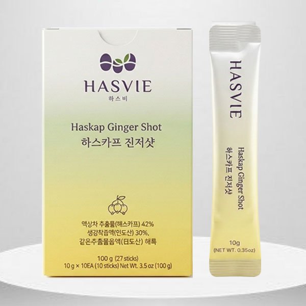 작심밀도 하스카프 진저샷 10g 10포