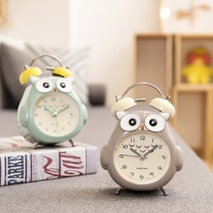 제이스 저소음 부엉이알람시계 강력한 벨소리 졸업선물 입학선물