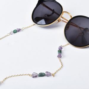 리드박스 리드박스 REEDBOX 그린앤퍼플 원석 안경줄 스트랩 선글라스줄_이미지