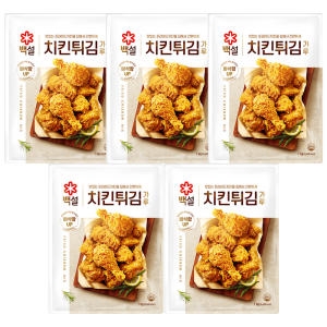 백설 치킨 튀김가루 1kg (5개)_이미지