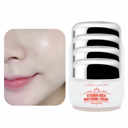 라벨영 쇼킹 비타민 우유 미백크림 55ml (4개)_이미지