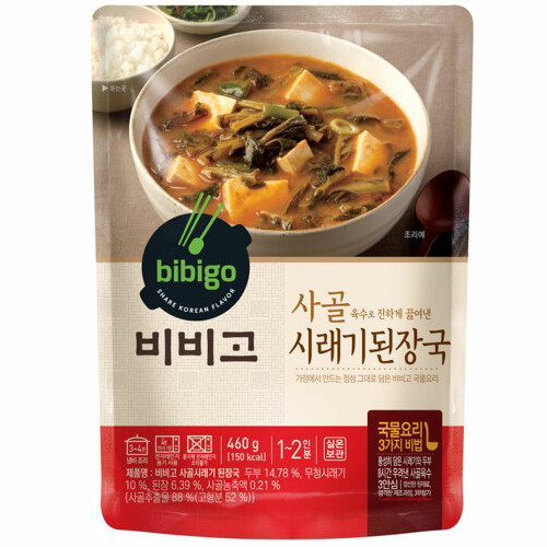 CJ제일제당 비비고 사골시래기된장국 460g (1개)