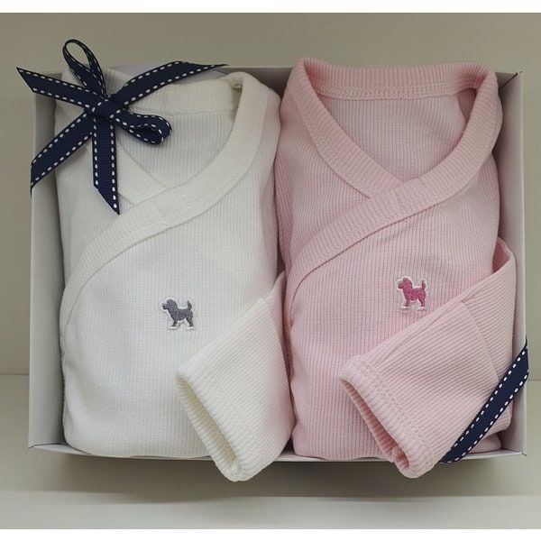 블루독베이비 사우스시티 PK,WHBL.WH 블루독 바디수트SET 43170-040-1543170-040-16 722382_이미지