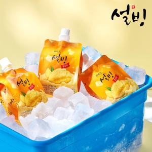 제나 짜먹는 설빙 망고맛 120ml [10개]