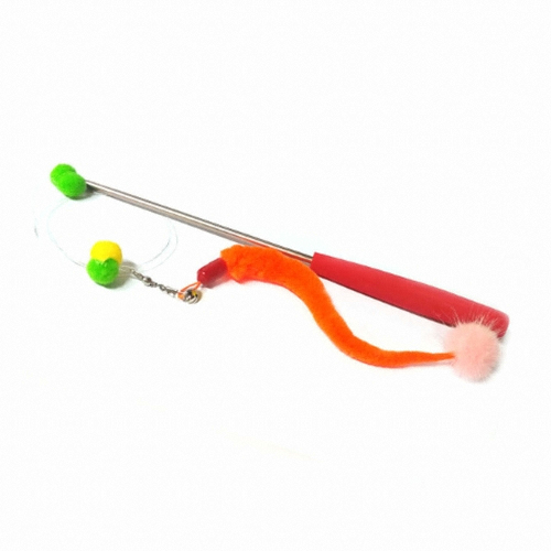 힐링타임 ㅤ점프 3단줄낚시대 밍크반달_이미지