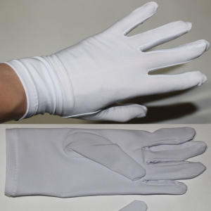 [불명] 손등 한겹 흰색 찔레꽃 스판 장갑 찔레꽃 장갑 흰색 스판 장갑 메이드 호텔 청소용 캐디 장갑