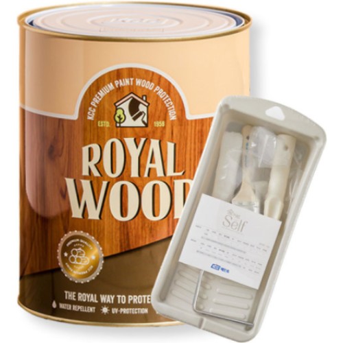 로얄우드 목재 페인트 간단세트