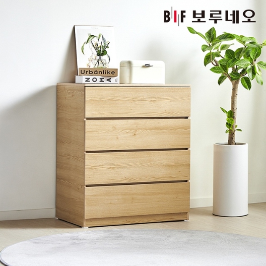 BIF보루네오 라움 4단 깊은 서랍장 800_이미지