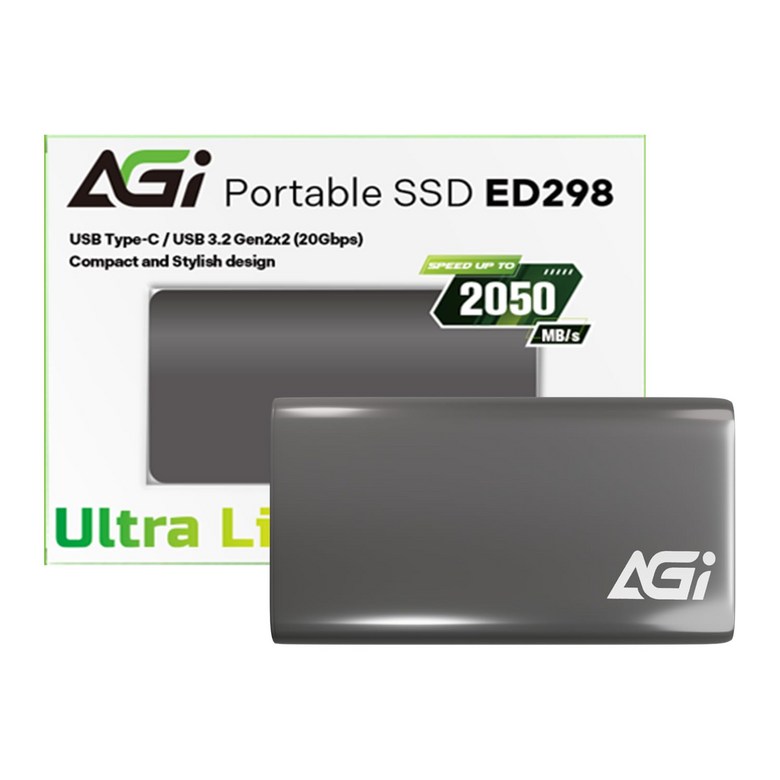 AGI ED298 Portable SSD 해외구매 (1TB)_이미지