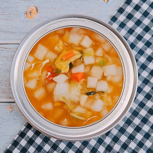 가시버시농원 아기김치 백김치 유아반찬 배달 어린이 단호박 비트 김치3종_이미지