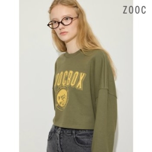ZOOC BOX 레터링 크랍 스 셔츠 KA_Z244MSM020_이미지