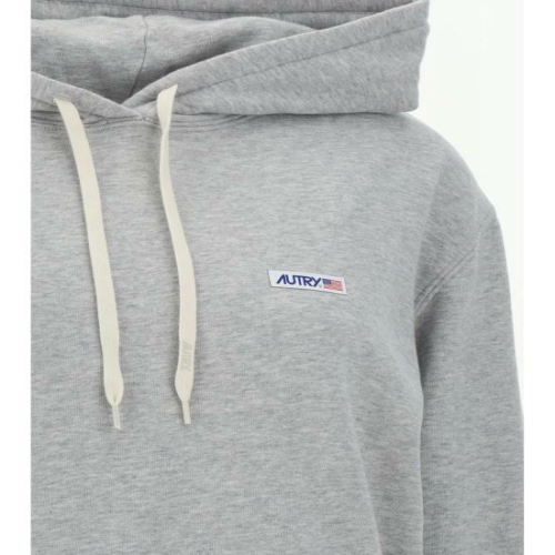 오트리 후드 티셔츠 HOPW515W MELANGE GREY